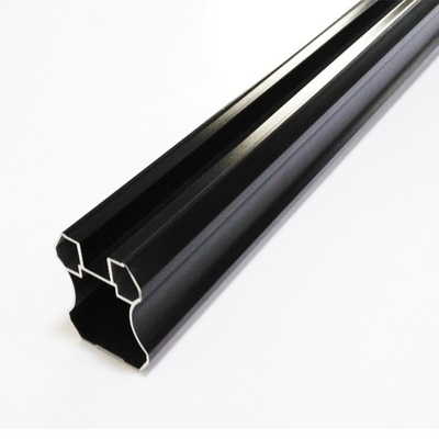 Les profils anodisés en aluminium de qualité T3-T8 de Shengxin pour la série 6000 en noir
