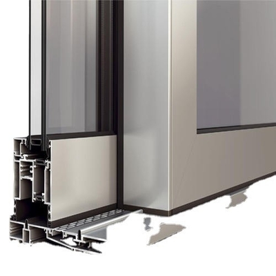 Fournir Shengxin Isolation thermique en aluminium extrudé cadre de vitre Profiles de porte pour fenêtres coulissantes et portes