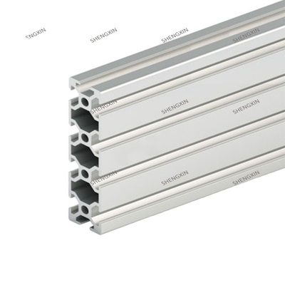 Profil d'aluminium à fente de qualité industrielle T avec une longueur de 5,8 à 6,0 m et une qualité de la série 6000