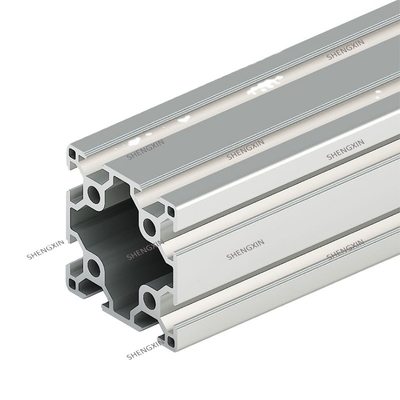 Profil d'aluminium à fente de qualité industrielle T avec une longueur de 5,8 à 6,0 m et une qualité de la série 6000