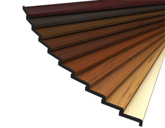 Profiles en aluminium extrudés pour matériaux de construction à finition de grains de bois 6063 t6/t5