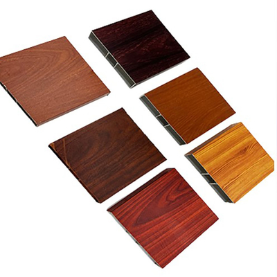 Série 6000 T3-T8 Shengxin Finition en grain de bois profil creux en aluminium pour la décoration