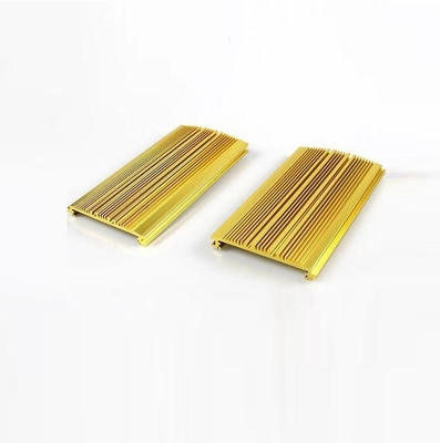 T5 T6 Disque à chaleur en aluminium anodisé pour boîte électronique murale extrudée sur mesure