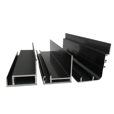 Profiles en aluminium pour fenêtres et portes de la série 6000 avec finition de surface revêtue de poudre