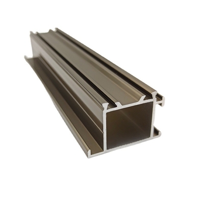 Profil d'aluminium Shengxin Champagne Couleur des fenêtres coulissantes avec tolérance ± 1%