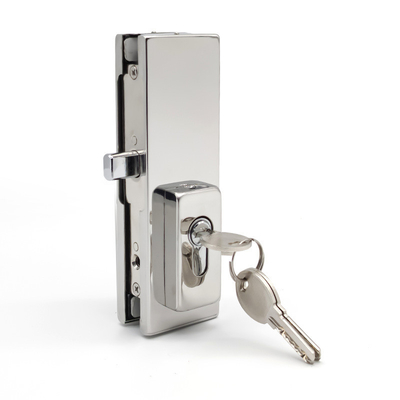 Finition de broyeur de verre en aluminium accessoires de porte de verre matériel en verre avec alliage d'aluminium 6063