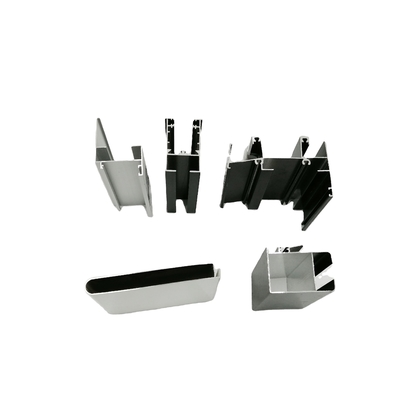 Profiles d'extrusion en aluminium de champagne pour fenêtre de porte en Zambie