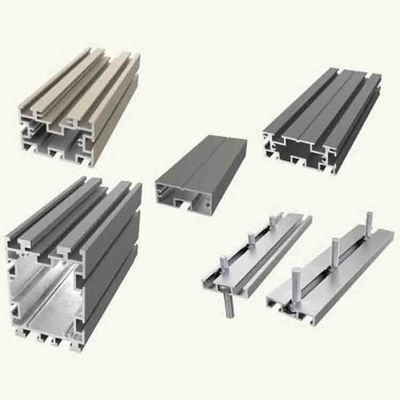Profiles d'extrusion en aluminium de champagne pour fenêtre de porte en Zambie