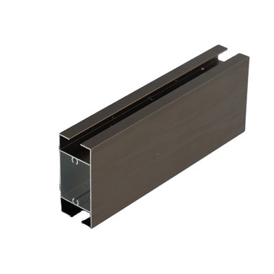 T3-T8 Extrusions d'aluminium carré à température élevée pour cadres de longue durée et à faible entretien