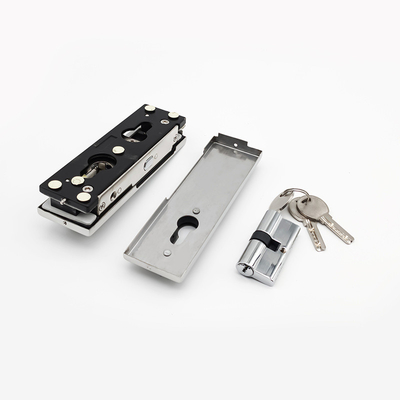 Ensemble de raccords pour portes en verre de 10 mm à 12 mm avec 6063 aluminium et une longueur de 5,8 à 6,0 m
