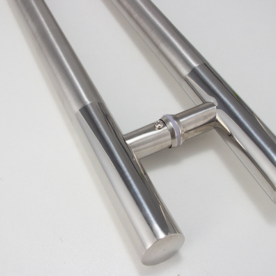 Épaisseur personnalisée Profil en aluminium Poignée de porte en verre Design moderne Épaisseur 0,30 mm