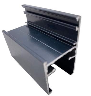 Extrusion d'aluminium enduit en poudre certifié ISO T3-T8 pour système de fenêtre et de porte