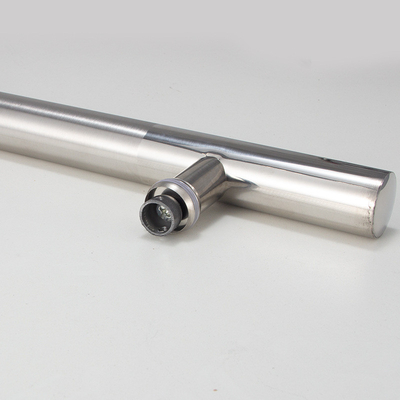 Épaisseur personnalisée Profil en aluminium Poignée de porte en verre Design moderne Épaisseur 0,30 mm