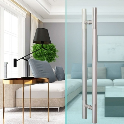 Épaisseur personnalisée Profil en aluminium Poignée de porte en verre Design moderne Épaisseur 0,30 mm