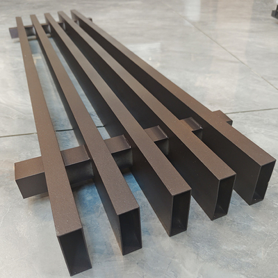 Panneau de clôture de protection à fonction carrée en alliage d'aluminium