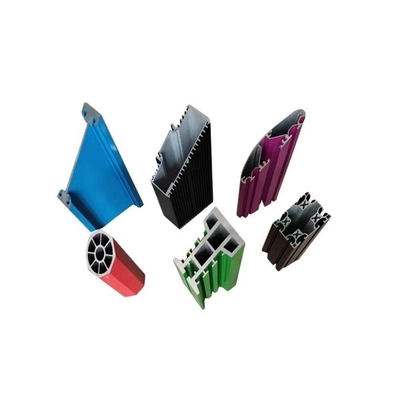 Extrusion d'aluminium enduit en poudre certifié ISO T3-T8 pour système de fenêtre et de porte