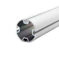 Profiles en aluminium anodisé argenté pour fenêtre de porte Argent naturel 0,30 mm d'épaisseur