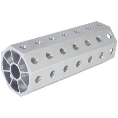 Tubes en aluminium octogonales en alliage pour système de pinceuse modulaire industrielle Longueur 5,8-6,0 M