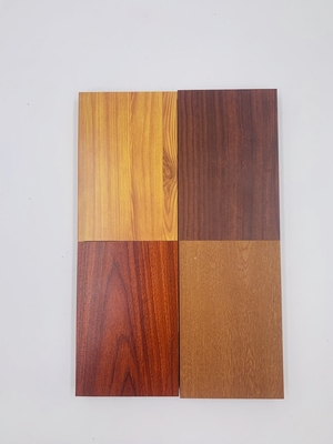 Profiles en aluminium de couleur bois décoratif à température T3-T8 et épaisseur 0,8 mm-2,0 mm