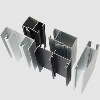 Min 0,3 mm épaisseur de paroi Profil aluminium bronze pour service de découpe de portes et de fenêtres