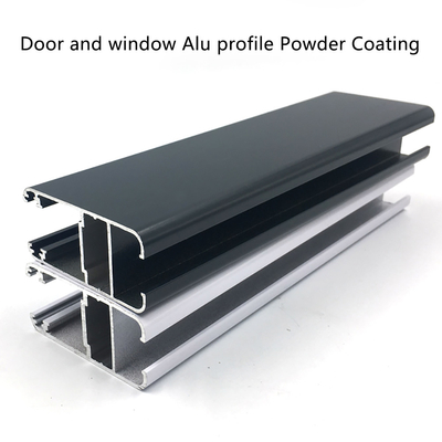 0.8 mm-3.0 mm épaisseur Profiles en aluminium anodisé pour rail coulissant de rideau Shengxin