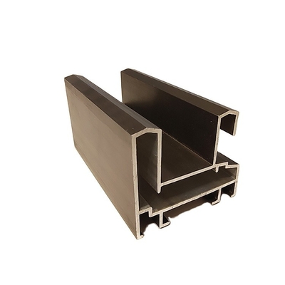 0.8 mm-3.0 mm épaisseur Profiles en aluminium anodisé pour rail coulissant de rideau Shengxin