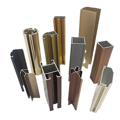 Profiles en aluminium pour fenêtre, profils d'extrusion CNC en aluminium avec matériau de cadre en aluminium