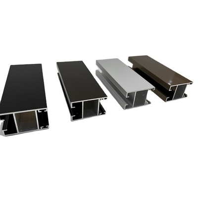Profil d'aluminium revêtu de poudre de qualité pour fenêtres et portes de la série 6000