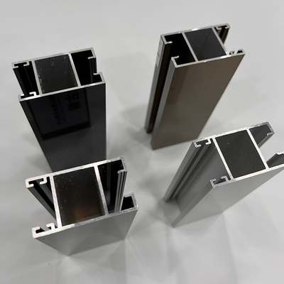 Profil d'aluminium revêtu de poudre de qualité pour fenêtres et portes de la série 6000