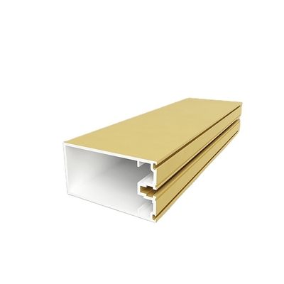 Profil d'aluminium revêtu de poudre de qualité pour fenêtres et portes de la série 6000