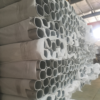 Profil d'aluminium revêtu de poudre de qualité pour fenêtres et portes de la série 6000