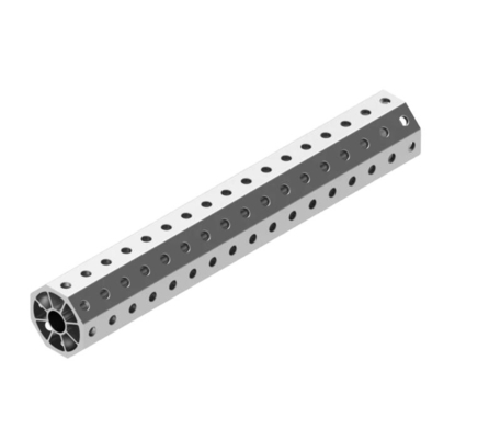 Profiles d'extrusion d'aluminium industriel personnalisés pour les outils à griffes euro