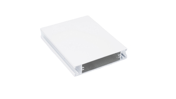 0.30 mm Épaisseur RAL9010 9016 Profiles en aluminium revêtus de poudre pour fenêtre et porte