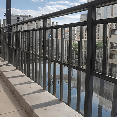 Processus de coupe moderne Clôture en laiton en aluminium avec température T3-T8 et conception décorative