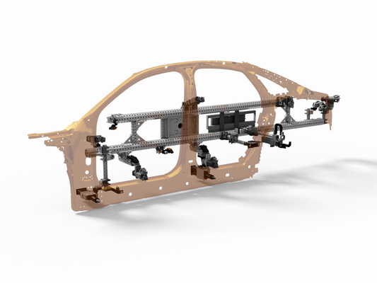 T5 Profiles d'extrusion d'aluminium personnalisés pour le système d'outillage Euro Gripper EGT