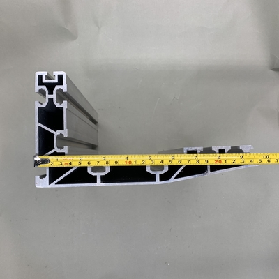 Profiles de rails de circulation en alliage d'aluminium 6061 T6 argent personnalisé anodisé pour l'avantage