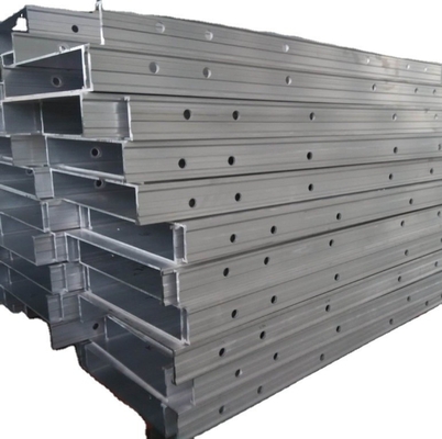 Tolérance ± 1% Profiles en alliage d'aluminium de la série 6000 pour le système de coffrage de construction
