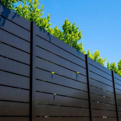 Panneaux de clôture en aluminium certifiés ISO9001/ISO14001/ISO18001