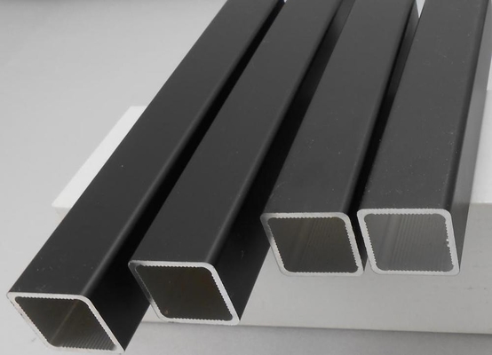 6061 6063 Profil d'extrusion d'aluminium personnalisé pour la construction de bâtiments Norme GB2537