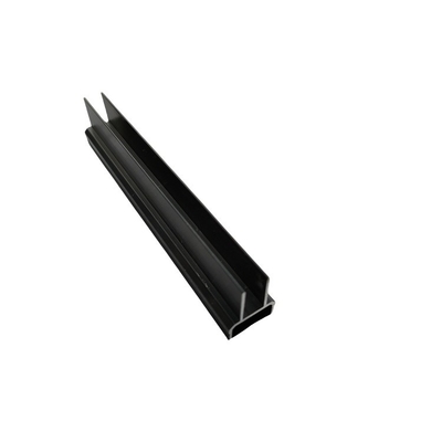 6061 6063 Profil d'extrusion d'aluminium personnalisé pour la construction de bâtiments Norme GB2537