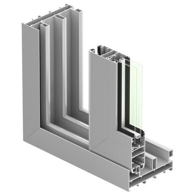 Température T3-T8 Medera Nicro Blanco Anodisation d'aluminium extrusion Profiles de fenêtres et de portes