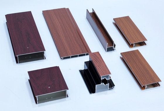 Température T3-T8 Medera Nicro Blanco Anodisation d'aluminium extrusion Profiles de fenêtres et de portes
