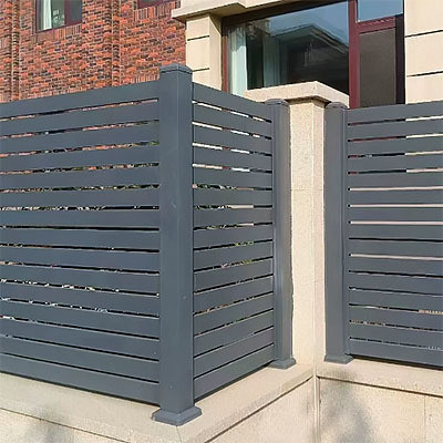 Plaque d'enceinte en aluminium ornementale métallique de série 6000 pour la protection des clôtures de piscine