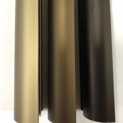 6063 Profil de porte et de fenêtre en alliage d'aluminium en bronze pour les besoins du client 1003 1004