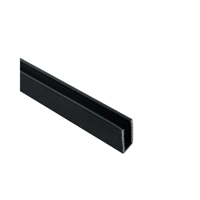 6063 Profil de porte et de fenêtre en alliage d'aluminium en bronze pour les besoins du client 1003 1004