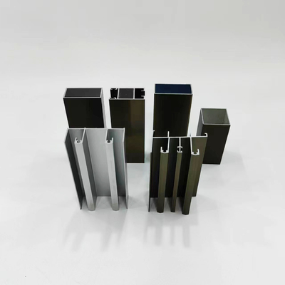 Profiles extrudés en aluminium pour les fenêtres en Colombie, en Bolivie et au Chili, 100% testés par QC