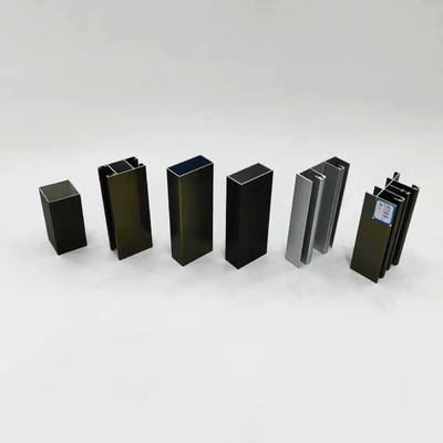 Profiles extrudés en aluminium pour les fenêtres en Colombie, en Bolivie et au Chili, 100% testés par QC