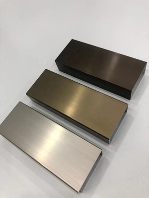 Température T3-T8 Profil en aluminium anodisé pour système de cadre coulissant de fenêtre et de porte