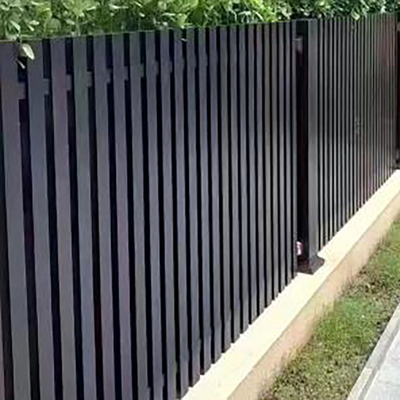 Profil en alliage d'aluminium pour clôture porte décorative clôtures en aluminium
