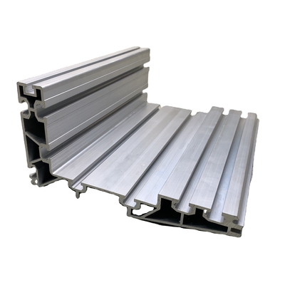 Température T4-T5-T6 6061 T6 Chemin de train en aluminium anodisé argenté personnalisé